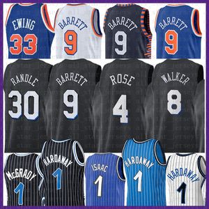 2021 Neues Basketballtrikot Herren Penny 1 Hardaway Mesh Tracy 1 McGrady Retro RJ 9 Barrett Cheap Patrick 33 Ewing Green