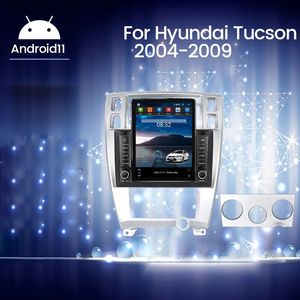 2Din 10.1 tum Android Car Video Radio för Hyundai Tucson Left Hand Driving 2006 -2013 Head Unit Support Bluetooth WiFi