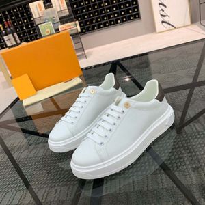 Mode Top Designer Shoes Real Leather Handmade Canvas Multicolor Gradient Technical Sneakers Women Famous Shoe Trainers av Brand043