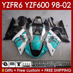 Body Kit für Yamaha YZF R6 R 6 98–02 YZFR6 98 99 00 01 02 Karosserie 145Nr