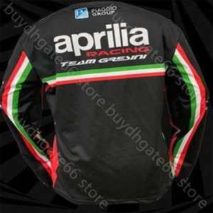 Aprilia New Motocicleta Camiseta Masculina de Manga Longa Secagem Rápida Racing Team Camisa Motocross Atv Motobike