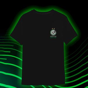 Maccabi Haifa FC Men s Short Sleeve Crewneck katoenen shirt Nieuwheid T shirt Cool Design