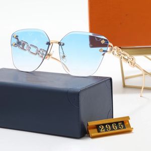 Sunglasses Womens Famous Men Sunglases Frameless Rectangular Sun Glass Girl Irregular Eyeglasses Cool Discoloration Shades Wholesale