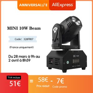 Hot Sell Mini LED W Spot Beam Moving Head Light Lyre DMX512 Stage Light Stroboscope voor Professional Stage Home Entertainment Professional