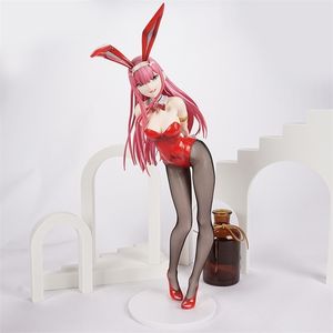 Darling In The FRANXX Zero Two Bunny Ver 14 Scale PVC Figure Model Toy Lovely Collection for Gift 220520