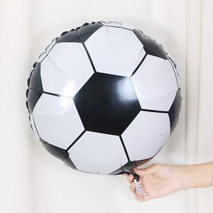 Party Decoration Black Thicken Soccer Balls Football Latex Balloons Birthday Kids Children's Toys Theme GlobosParty