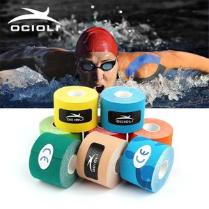 Wholesale kinesiology tape knee for sale - Group buy Elbow Knee Pads Elastic Kinesiology Tape Waterproof Sport Recovery Muscle Protector Pain Relief Support Volumes Pad Strapping259r