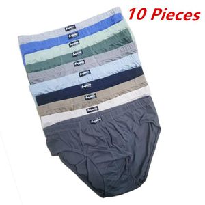 Unterhosen Pack Männer Slips Baumwolle Sexy Unterwäsche Unterwäsche Homme Höschen Große Größe Schlüpfer Untershorts Mischfarben 4XL 5XL 6XLUnderpants