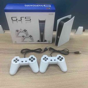 Game Station 5 USB سلكي لألعاب الفيديو مع 200 لعبة كلاسيكية 8 بت GS5 TV Consola ريترو محمول لعبة لاعب AV إخراج H220426