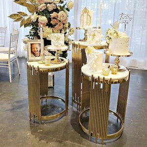 Party Decoration 3st/Set Discount Wedding Props Cake Table Flower Stand Road Ornament Display Stage Bakgrund