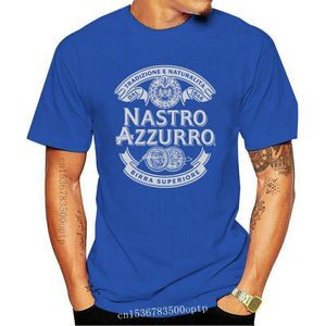 Peroni Nastro Azzurro Italian Beer Men'S Black T Shirt S 3Xl Custom Printed Tshirt Hip Hop Funny Tee Tees 220706