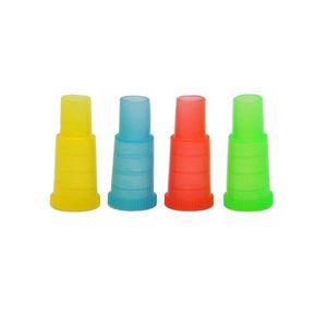 Kunststoff-Einweg-Mund großhandel-31 mm Shisha Shisha Test Finger Tropf Spitzen Kappe Abdeckung Plastikabstimmung Mundstück Mundspitzen gesund für E Hookah Wasserrohr in334z