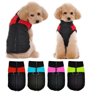 Roupas de cachorro de inverno Puppy Puppy Pet Cat coleten jaqueta chihuahua bulldog francês casacos à prova d'água para cães pequenos médios grandes y200917