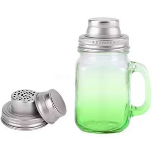 Coperchi shaker per barattoli di vetro in acciaio inossidabile Tappi per cocktail Farina Mix Spezie Zucchero Sale Peperoni Utensili da cucina B0509