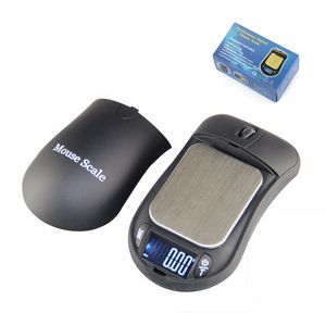 Bilancia elettronica tipo mini mouse Bilancia portatile per gioielli Bilancia tascabile ad alta precisione per cottura al forno Bilance da 200 g / 0,01 g