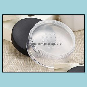 Packing Boxes Office School Business Industrial 50G 50Ml Empty Sifter Jar Loose Powder Blusher Puff Case Box Dhsop