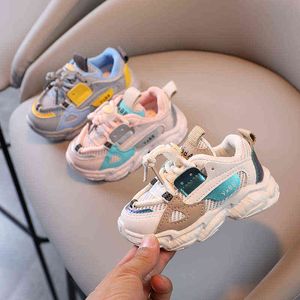 Spring Autumn Kids Shoes Baby Boys Girls Children's Casual Sneakers Breattable Mesh Soft Anti-Slip Running Sports Shoes G220527