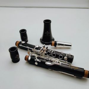 Buffé Crampon E13 Högkvalitativ en melodin Clarinet Wood Material Body 17 Keys Clarinet Musikinstrument med Case Mouthpiece