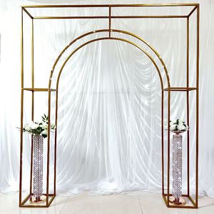 Luxo Garland Cenários de noivado Decoração de casamento Arco do arco de aniversário Festa de aniversário Stand Stand Mall Shop Welcome Entrance Door Frame