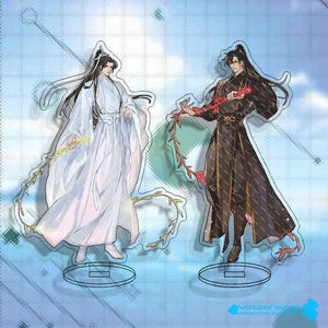 Der Husky und seine weiße Katze Shizun Anime Manga Charaktere Acrylständer Modelltafel Schreibtisch Innendekoration Standee Geschenk 16 cm AA220318