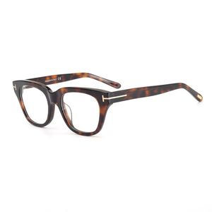 Fashion Sunglasses Frames TF5178-glasses Frame Myopic Men And Women Plate Comfortable Expensive Square Optical FrameFashion