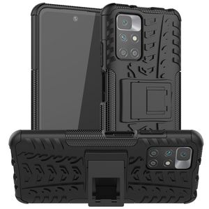 Shockside Armor Resistant Fodral för Xiaomi RedMi 10 9T 9 9A 9C Not 10 Pro Poco X3 GT F3 M3 PRO K40 Gaming Support Back Cover