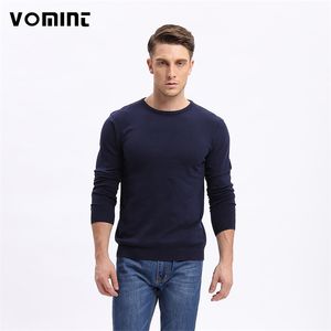 Vomint Männer Solide Pullover Regelmäßige Oansatz Casual Langarm Gestrickte Männliche Herbst Neue Klasse Design LJ200916