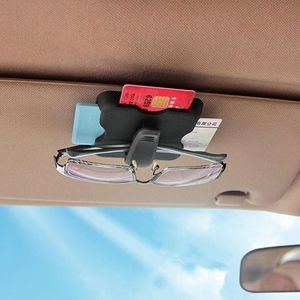 Organizador de carros Multifunction Sun Visor Universal Sunglasses Ticket Auto Pocker Pocker Point CLI M5J2CARCAR