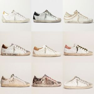 Scarpe di marca deluxe Scarpe da ginnastica da donna Scarpe casual Superstar Pink Paillettes Classic White Do -Old Dirty Super Star Man Shoe