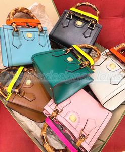 جودة حمل 7A مخلب ديانا حقيبة بامبو مارمونت المرأة الرجال محفظة حمل Pochette Crossbody فاخر مصمم جلد طبيعي حقيبة يد رسول الموضة حقائب كتف