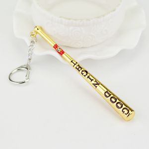 Party Favor Movie Jewelry Baseball Bat Good Night Test Keychain Keychains Gift Holder Chaveiro Car Keychain Inventory Wholesale