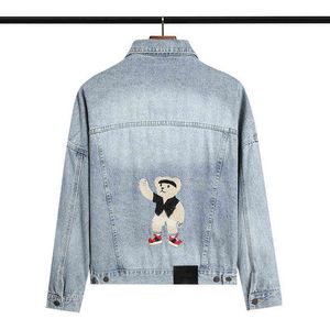 Men's Jackets Mens Palm Denim Jacket Famous Men Women Palmss Coat Quality Casual Designer Coats Black Blue Pa Mans Stylist Angles Outwear p