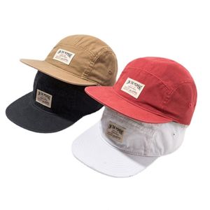 On The Moment Cotton 5 Panel Baseball Cap Bone Gorras Hombre Originales Hip Hop Hats For Men Women Adjustable