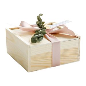 Present Wrap Set Graduation Box Romantic Case Wood Packing Jewelry Cosmetic Storage BoxesGift