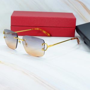 Big Wire C Carter Okulary przeciwsłoneczne Mężczyźni i kobiety luksusowe akcesoria designerskie moda moda vintage napędu słoneczne gafas de sol hombre