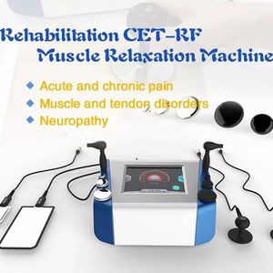 Health gadgets tecar therapy smart for pain sport injuries portable professional tendinitis monopolar physiotherapy machine 448khz RET CET rehabilitator
