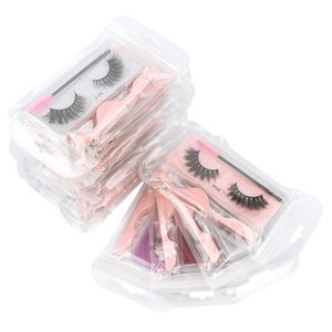 Ögonfrans 3d mink fransar grossist naturliga wispy falska ögonfransar makeup skönhet mjuk i bulk långvarig volym cilia set återanvändbar röriga falska fransar cilios