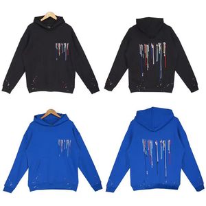 2023 Winter Men Hoodies Pullover Designer High Street Odpowiednie bluzy z kapturem Druku