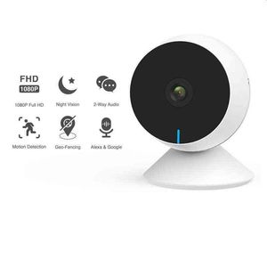 Mini IP Camera WiFi Webcam Baby Monitor with Sound & Motion Detection, 2 Way Audio, Night Vision,Smart Home Surveillance Camera AA220315