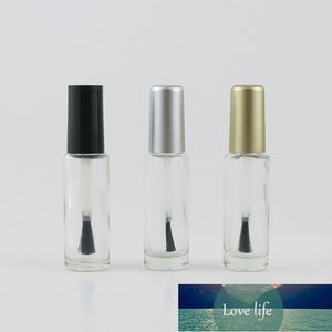 Empty Nail Polish Bottle with Brush cap 8ml Small Clear Nail Polish Container Cosmetic glass Bottles Makeup Tube 24pcs