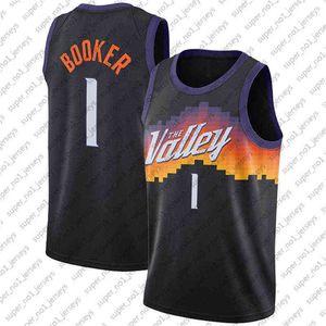 Maglia da basket Devin 1 Booker personalizzata all'ingrosso Chris DeAndre Paul Ayton Maglie Ritorno al passato Steve Charles Nash Barkley Maglie