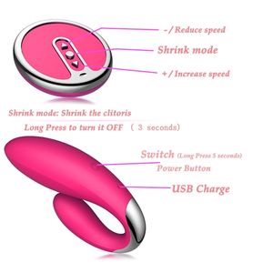 Sex Toy Massager Sex Shop U Shape Vibrator Toys For Adult Wireless Remote Control G Spot Clitoris Vagina Masturbator Female