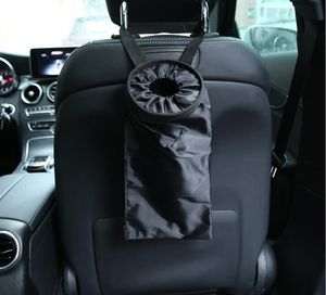 Car Organizer Portable Seat Back Garbage Bag Auto Trash Can Leak-proof Dust Holder Case Box Styling Oxford Cloth CanCar