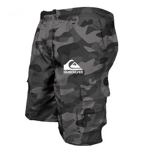 Summer Mens Cargo Shorts Fashion Casual Nultipocket Breenics Homme Loose Boardshorts Męskie spodnie 220705