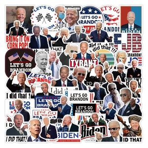 50Pcs/Lot FJB American Flag Let's go brandon Biden Funny Sticker -I Did That Stickers For DIY Luggage Laptop Skateboard Motorcycle Bicycle Sticker