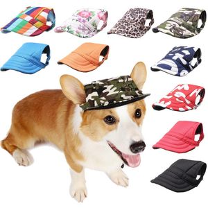 Hundkläder Pet Casual Cotton Baseball Cap Cat Sun Hat Outdoor Summer Accessories For Small Dogs Mascotas PerroSdog