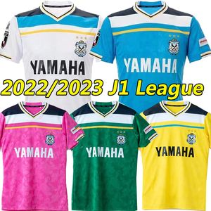 2022/2023 J1 League Jubilo Iwata Soccer Jerseys Home Blue 22/23 Mężczyźni Dorosły Dorosły White Soccer Shirt Bramkarz Krótki Rękaw Mundury Plaze Sprzedaj S-2XL