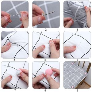 Clothing & Wardrobe Storage 10Pcs Fashion Slip-Resistant Slip Quilt Garment Fixer Mushroom Holder Plastic Needle Bed Sheets Buckle Mattress