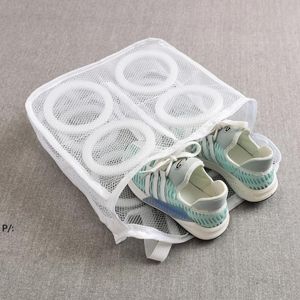 Washing Machine Shoes Bag Travel Shoe Storage bags Portable Mesh Laundry bag Anti-deformation Protective Clothes organizer GCB15110