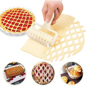 Baking Tools Pull Net Wheel Knife Pizza Pastry Lattice Roller Cutter For Dough Cookie Pie Craft Kitchen Baking Tool